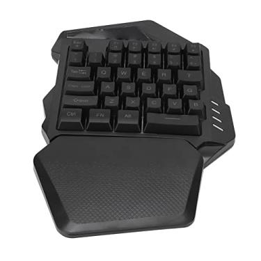 Imagem de Um Teclado Entregue RGB Sem Fio do Jogo que Ilumina o Teclado do Jogo das Chaves do ABS 35