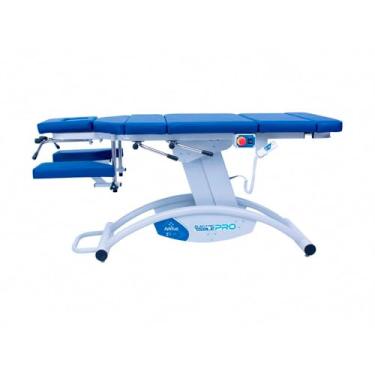 Imagem de Maca Elétrica Drop Base Branca com 04 Drops para Osteopatia e Quiropraxia - Arktus - Azul Escuro