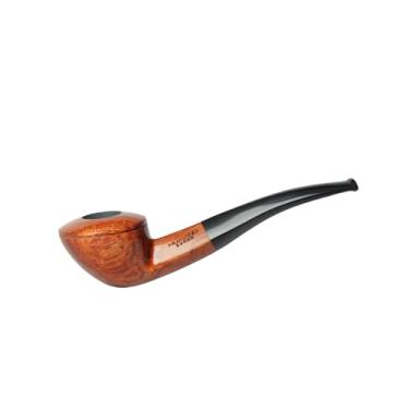 Imagem de MUXIANG Cachimbo de tabaco clássico de jacarandá com filtro de metal de 3 mm, 10 ferramentas de limpeza