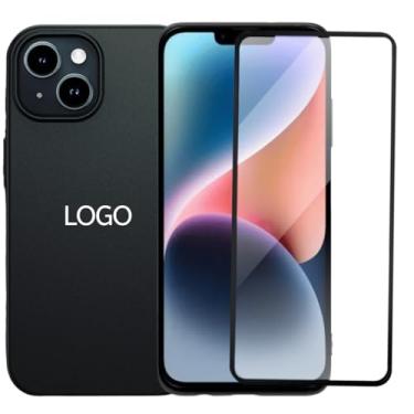 Imagem de Kit Capa Capinha Aveludada e Película de Vidro 3D Compatível iPhone 14 Plus SMART E CASE