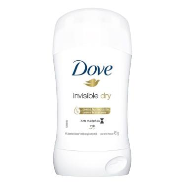 Imagem de Desodorante Dove Invisible Dry Anti Manchas 72h Stick 45g