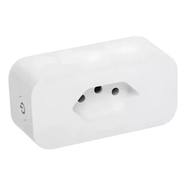 Imagem de Tomada Wireless Medidor Consumo Alexa Siri 16A Bivolt