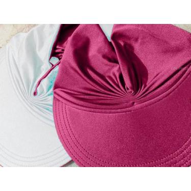 Imagem de Viseira Turbante Dupla Face Com Proteção Uv (Chapéu de Praia) - Várias