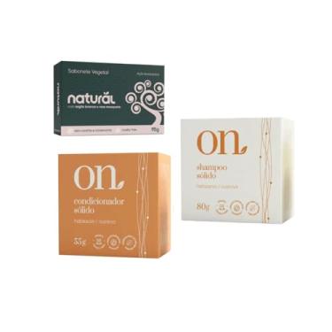 Imagem de Kit On: Shampoo, Condicionador E Sabonete Natural