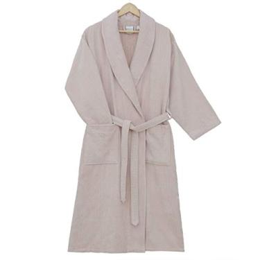 Imagem de Roupão Buddemeyer Stripes Tamanho G Rosa