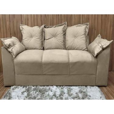 Imagem de Sofá 2 e 3 Lugares Confort Refúgio - Alpoim, Bege, 3 Lugares