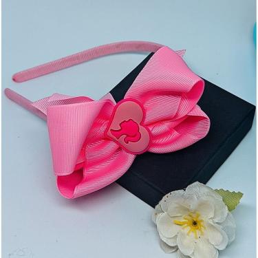 Imagem de Tiara de Cabelo Infantil Menina Arquinho com Laço Personagem Disney Frozen Stitch Lilo Angel Festa Aniversário Tematica