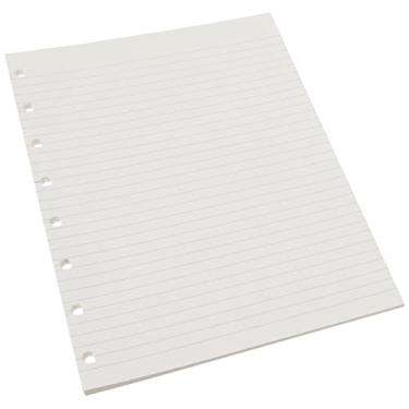 Imagem de Filofax Refil de cadernos pautados A5, móvel, 21 x 14 cm, 32 folhas de creme para refil Filofax A5 (B152008U)