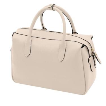 Imagem de Bolsa de Couro Mariart Jambu, Off white