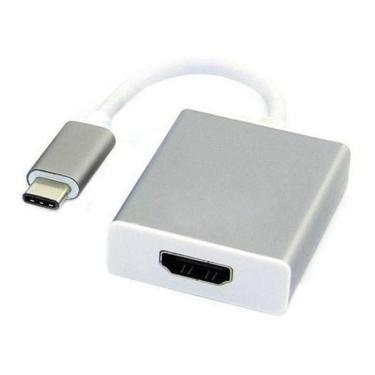 Imagem de Cabo Adaptador Conversor Usb-C 3.1 Para Hdmi Type C Notes