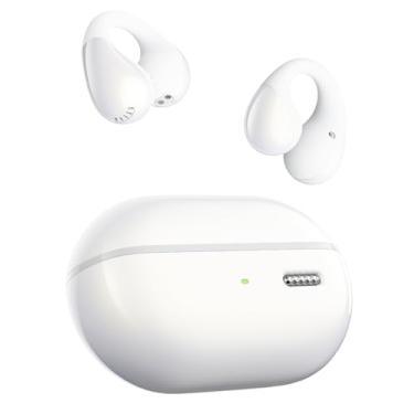 Imagem de SoundPEATS PearlClip Pro Fones de Ouvido Bluetooth 5.4 de Ouvido Aberto com Presilha, IPX5 à Prova d'Água, 24H de Bateria, Controle por APP, Fones Esportivos para Corrida, Ciclismo e Fitness