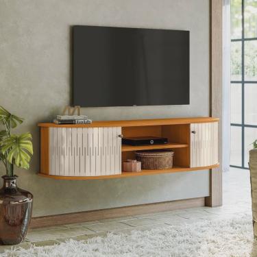 Imagem de Rack para Tv até 60 Polegadas Suspenso 2 Portas Modena