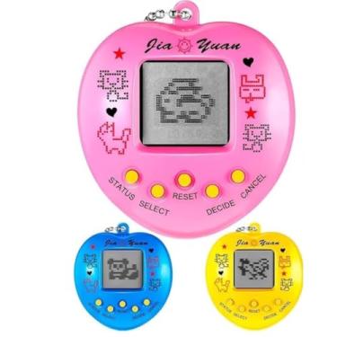 Imagem de Brinquedo Virtual Tamaguchi Jogo com 168 Animais Interativo Educativo Tela LCD Colorida Retrô Memórias Criança Adulto Menina Menino Pet Digital Bichinhos Virtuais Presente dos Anos 90 para 2025