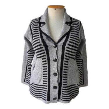 Imagem de Cardigan Blusa De Frio Plus Size Mousse Premium Super Grossa-Feminino