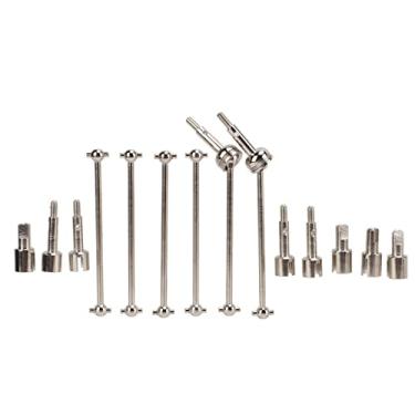 Imagem de Akozon RC CVD Drive Shaft Kit Peça de Atualização Com Copo de Junta de Metal e Osso de Cachorro, Compatível Com Carro WLtoys 144001 RC