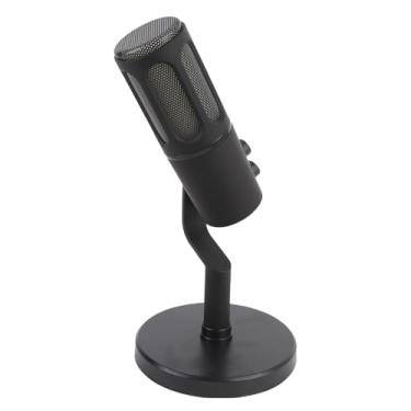 Imagem de Microfone Dinâmico, Microfone Cardióide USB XLR Com Braço Ajustável, Capa de Malha de Metal, para Jogos Ao Vivo, Canto, Entrevistas de Gravação de Texto, Adequado para Cartão de
