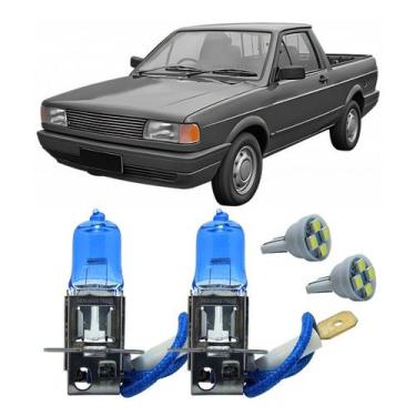 Imagem de Par Lâmpadas H3 12V Super Branca 4300K Saveiro 1982 A 2012 - FullLight
