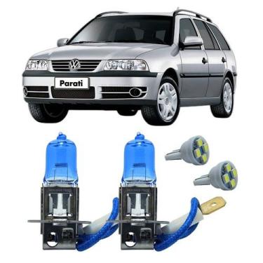 Imagem de Par Lâmpadas H3 12V Super Branca 4300K Parati 2006 A 2013 - FullLight