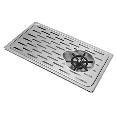 Imagem de Ferramenta Automática de Lavagem de Copos Em Aço Inoxidável, Ferramenta de Enxágue para Cafeteria Comercial Doméstica (FC-24 furo médio longo [cor original])