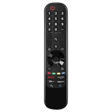 Imagem de Allimity Controle de substituição AN-MR21GA adequado para LG Smart TV 50UP7100ZUF 55UP7100ZUF 43NANO75UPA 55NANO80UPA 55NANO85APA 50UP7560AUD 75UP7070PUD 86QNED99UPA 65UP71000AUD 75UP7070PUD