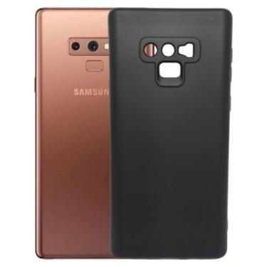 Imagem de Capa Capinha Anti Impacto Aveludada Preta Para Galaxy NOTE 9 - Mustang