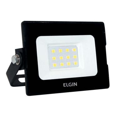Imagem de Projetor Led 10W 6500K Branca Fria Preto Bivolt