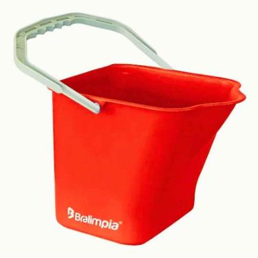 Imagem de Balde 15 Lts C/alça Vermelho Ba15vm