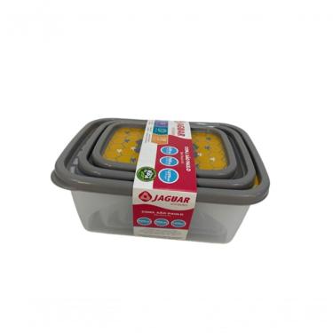 Imagem de Conjunto Com 3 Potes Jaguar P M G Ref.4172