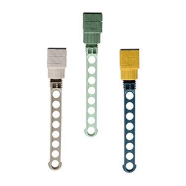 Imagem de Mobestech 3Peças Cabide de Aço Inoxidável de Roupas Penduradas Instalação sem Perfuração e Alta Durabilidade