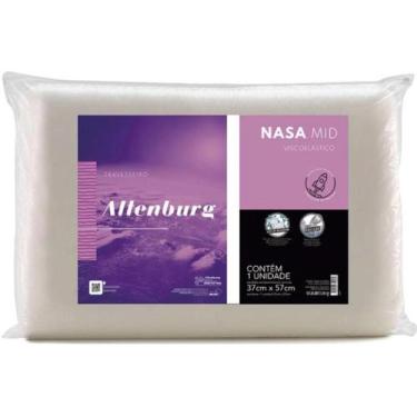 Imagem de Travesseiro Altenburg Nasa Mid Viscoelástico Suporte Médio Antialérgic