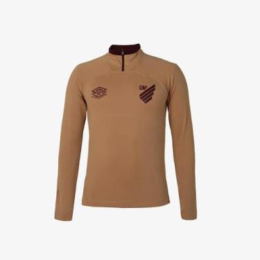 Imagem de Blusão Masculino Umbro Athletico Paranaense Treino CT 2025 - Dourado, 