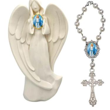 Imagem de Imagem Estatua Nossa Senhora das Graças Decoração Casa Capelinha Canti