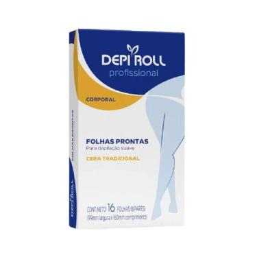 Imagem de Folhas Prontas Corporal Depi Roll Profissional 16 Folhas - DEPIROLL
