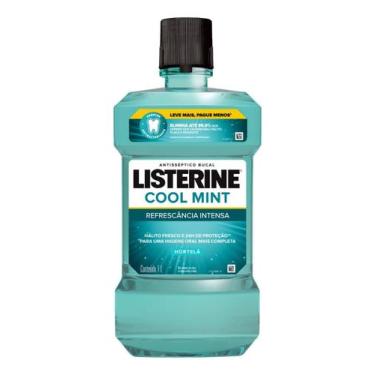Imagem de Antisseptico Bucal Listerine Cool Mint Com Alcool 1 Litro