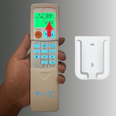Imagem de Substituição universal Mitsubishi Electric Mr Slim controle remoto de ar condicionado para U01A05426, MSZ-HM09NA-U1, MSZ-HM12NA-U1, MSZ-HM15NA-U1, MUZ-HM09NA, MUZ-HM12NA, MUZ-HM15NA (Fahrenheit), com