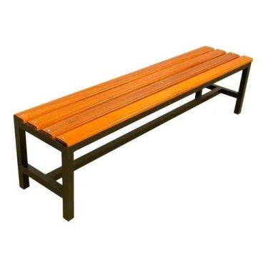 Imagem de Banco de Vestiário Estilo/Modelo Industrial - Área Externa (2,50 x 0,4