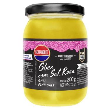 Imagem de Manteiga Clarificada Ghee 200g Sem Lactose com Sal Rosa - Sertanorte