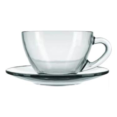 Imagem de Jogo 6 Xícaras Chá Pires 240 ml Astral 0114 Nadir Figueiredo