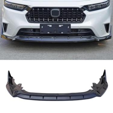 Imagem de Difusor de para-choque dianteiro compatível com Inspire 2023 Body Kit Spoiler Lip Acessórios para carro (preto fosco)