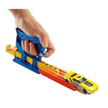 Imagem de Lançador de Bolso Azul c/ Carrinho Sortido - Mattel