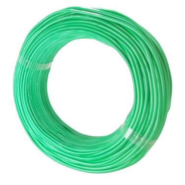 Imagem de Fio 6mm 100m Flexivel Rolo De Fio 6mm Eletrico - Cabo Flex, Verde