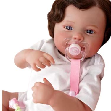 Imagem de Bebê Reborn Menina Toda Em Silicone De Vinil Macia E Artesanal
