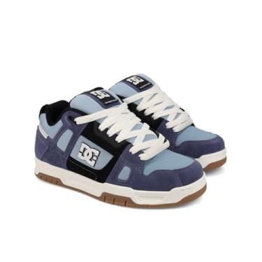 Imagem de DC Shoes Tênis masculino Stag, Azul marinho/azul, 46