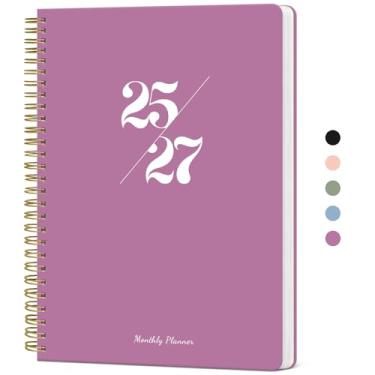 Imagem de Agenda mensal 2025-2027, calendário mensal de 2 anos 2025-2027, julho de 2025 a junho de 2027, 17,8 x 25,4 cm, agenda mensal de 25 a 27, 24 meses, perfeita para planejamento de casa e escritório