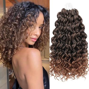 Imagem de Crochê Hair Unionbeauty GoGo Curl 25 cm Short Curly T30 # 8P