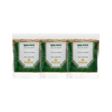 Imagem de Kit 3x Chá Pacote Erva Doce 50g - CHAMEL