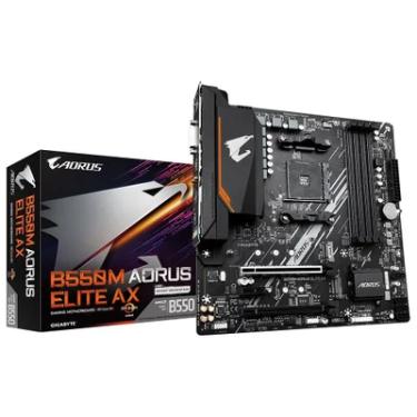 Imagem de Placa Mãe Gigabyte B550m Aorus Elite Ax, WIFI, Am4, Micro ATX, DDR4