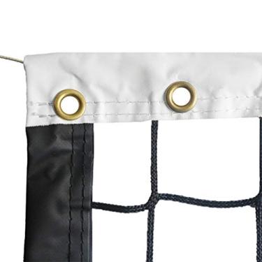 Imagem de Aoneky PU Leather Replacement Regulation Professional Official Voleyball Net com cabo de aço revestido de vinil