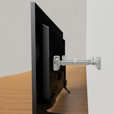 Imagem de Âncoras de TV para impermeabilização de bebês, âncora de parede de TV para evitar inclinações para frente ou para trás, tiras de TV seguras para tela plana, alça de TV antiponta, comprimento ajustável