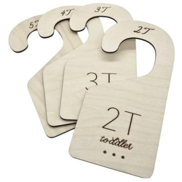 Imagem de Divisórias de tamanho de armário White Loft Toddler 2T-5T (conjunto de
